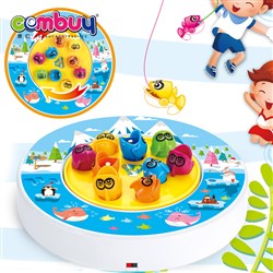 CB846470 CB846472 - Music magnet electric rotating game children fishing set toy